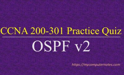 ccna practice quiz ospf v2