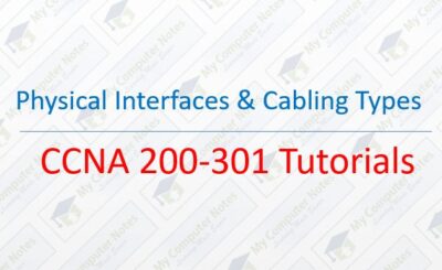 physcal interfaces and cabling types