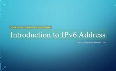 introduction to ipv6 address