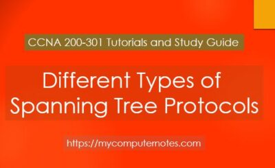 different types of spanning tree protocols