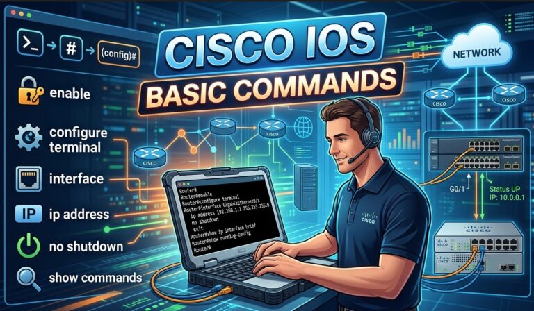 cisco ios basic commands