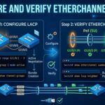 configure and verify etherchannel (LACP)
