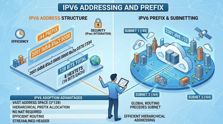 ipv6 addressing and prefix