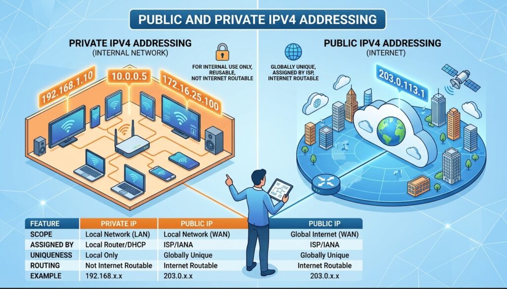 Private IPv4 Addressing - My Computer Notes