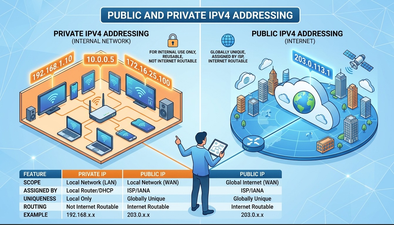 private ipv4 addressing