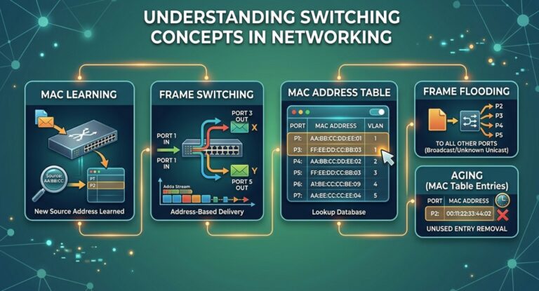 switching concepts in networking