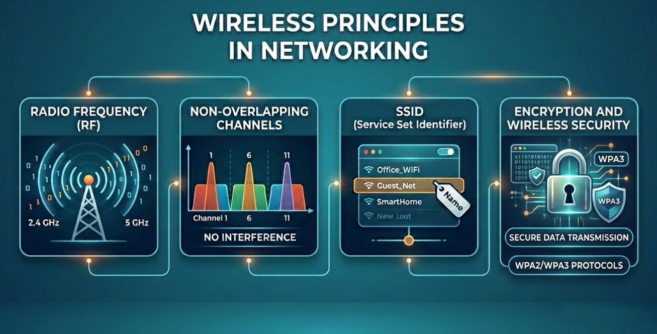 wireless principles in networking